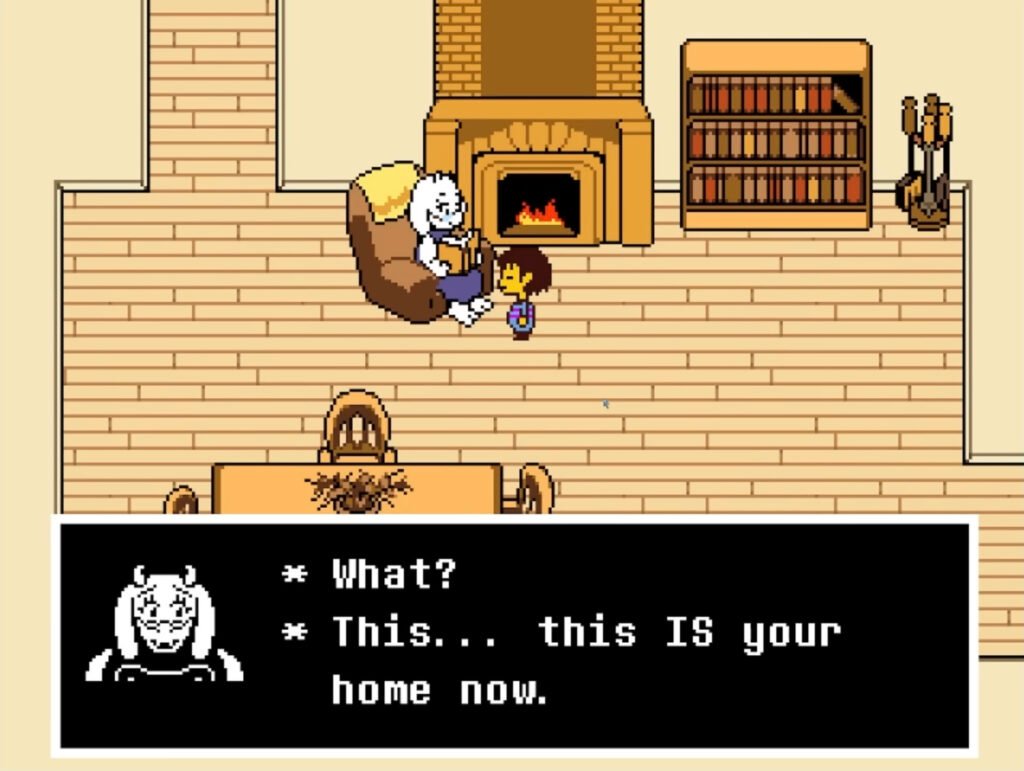 Gameplay. Undertale game