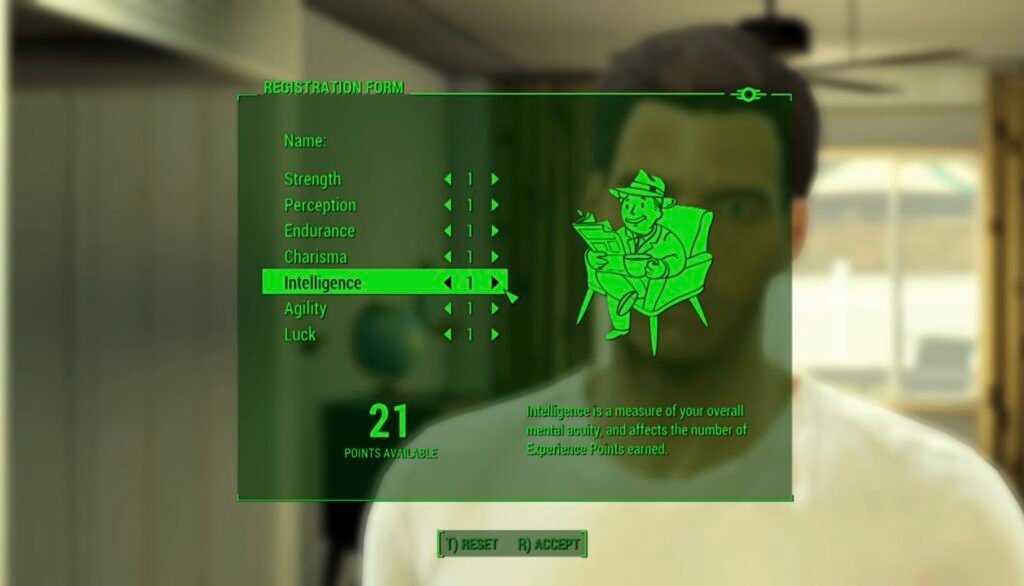 S.P.E.C.I.A.L. Stats. Fallout 4