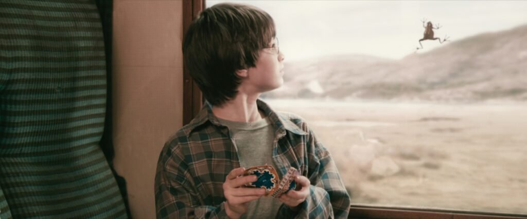 Chocolate Frog in Harry Potter film