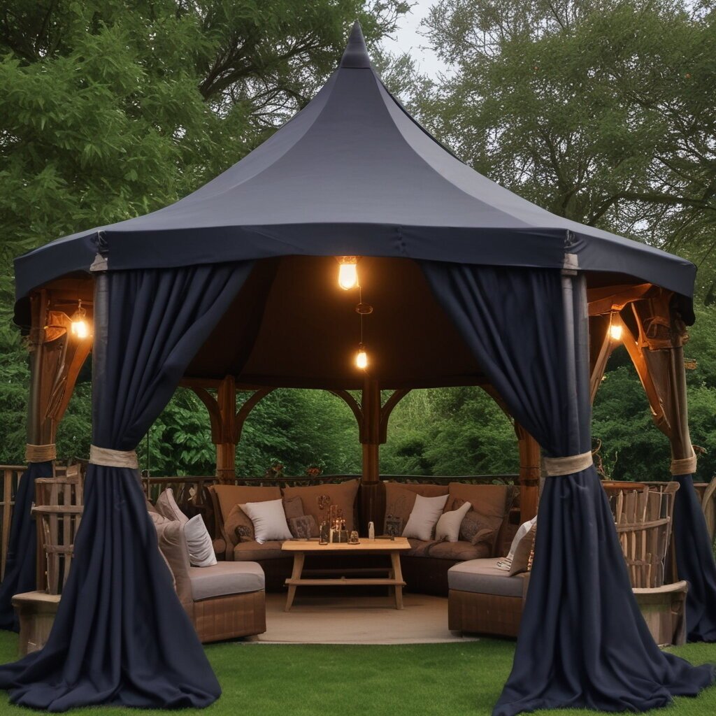 Fabric Gazebo in Harry Potter style