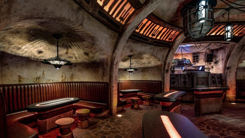 Cantina seating from Star Wars computer game