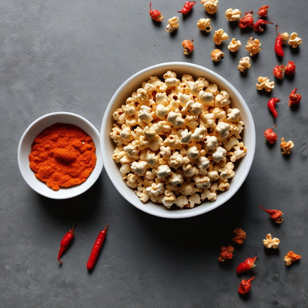 Tatooine spice mix popcorn, popcorn with spices in it